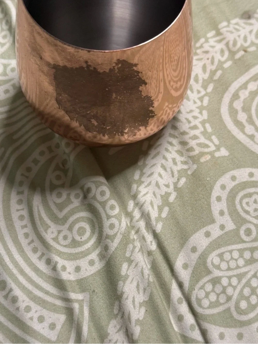 Pier 1 Copper-Tone Stainless Steel Wine, Martini & Tumbler Set